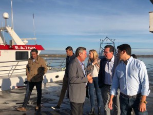 Manuel Andrés González anuncia inversiones por 2,7 millones de euros en puertos pesqueros