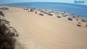 Islantilla se convierte en la primera playa onubense presente en la red SkylineWebcams