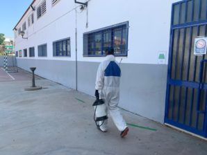 Punta Umbría insta a la Junta a establecer fondos para la desinfección de los Colegios